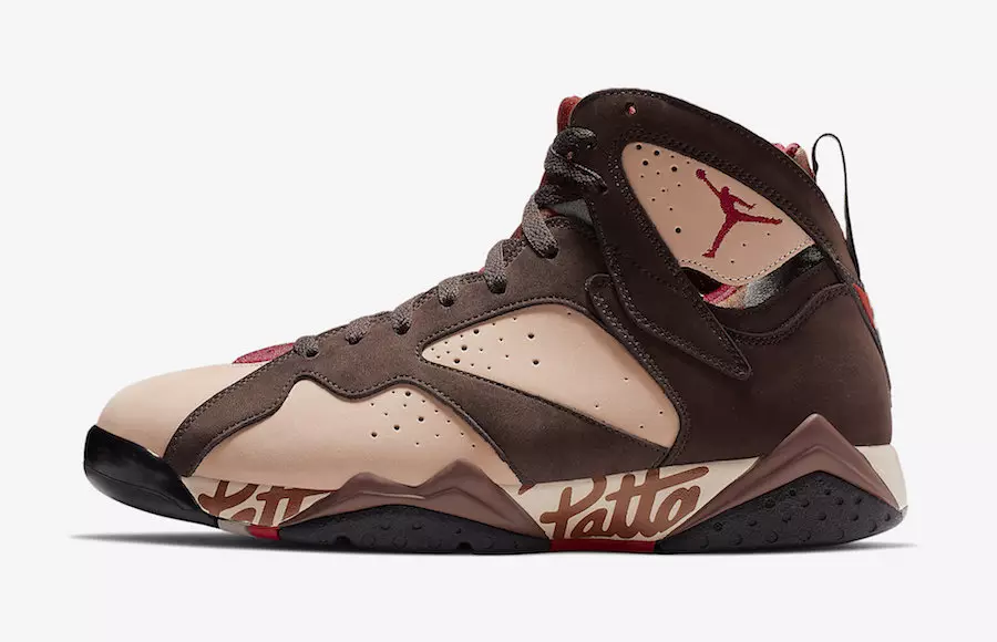 Patta Air Jordan 7 AT3375-200 Թողարկման ամսաթիվ Գին