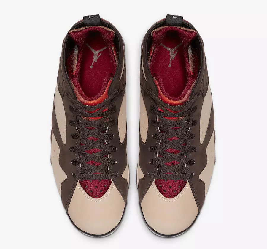 Patta Air Jordan 7 AT3375-200 Harga Tarikh Tayangan