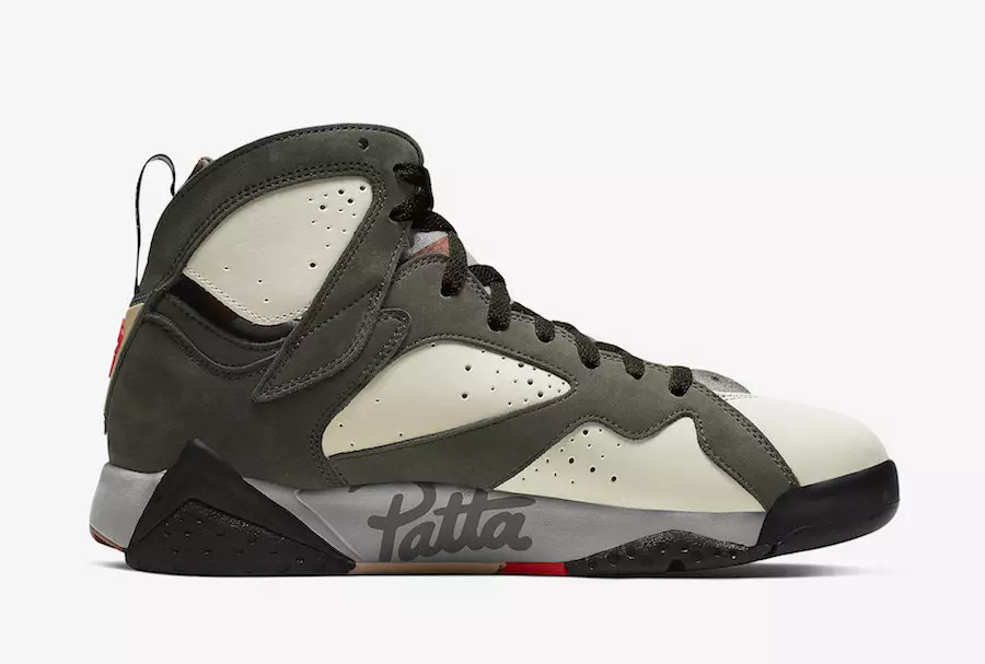 Patta Air Jordan 7 Icicle AT3375-100 Tarikh Tayangan