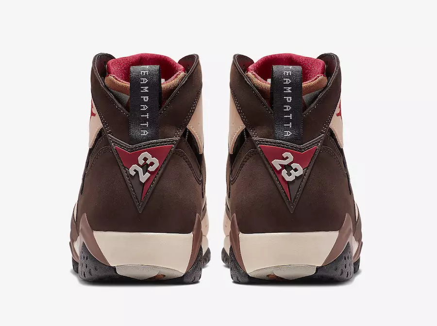 Patta Air Jordan 7 AT3375-200 Date de sortie Prix