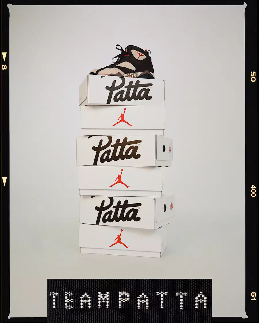 Releasedatum Patta Air Jordan 7 Collectie