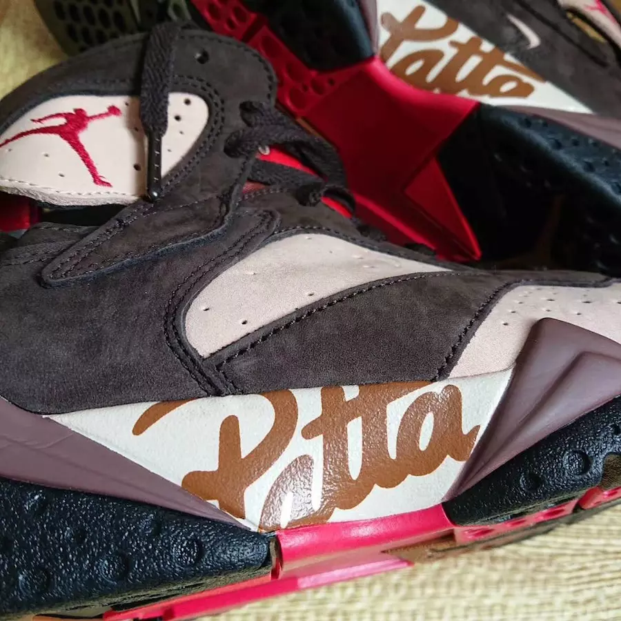 Patta Air Jordan 7 AT3375-200 2019 udgivelsesdato