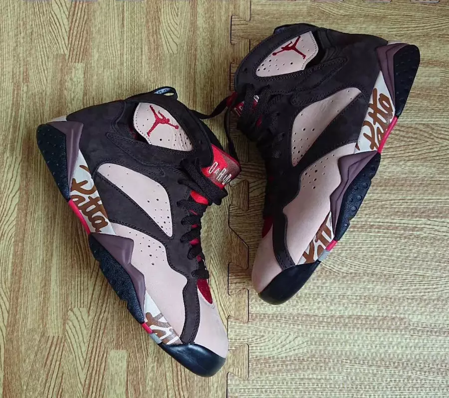 Patta Air Jordan 7 AT3375-200 Data di rilascio 2019