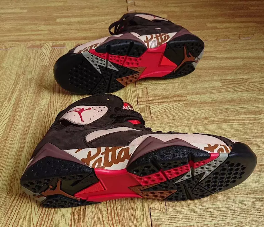 Patta Air Jordan 7 AT3375-200 2019 Dátum vydania