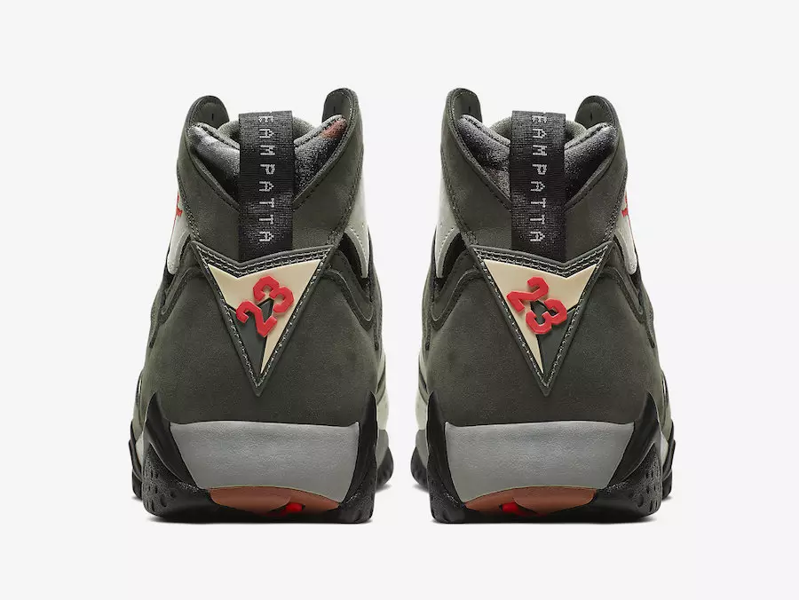 Patta Air Jordan 7 고드름 AT3375-100 출시일