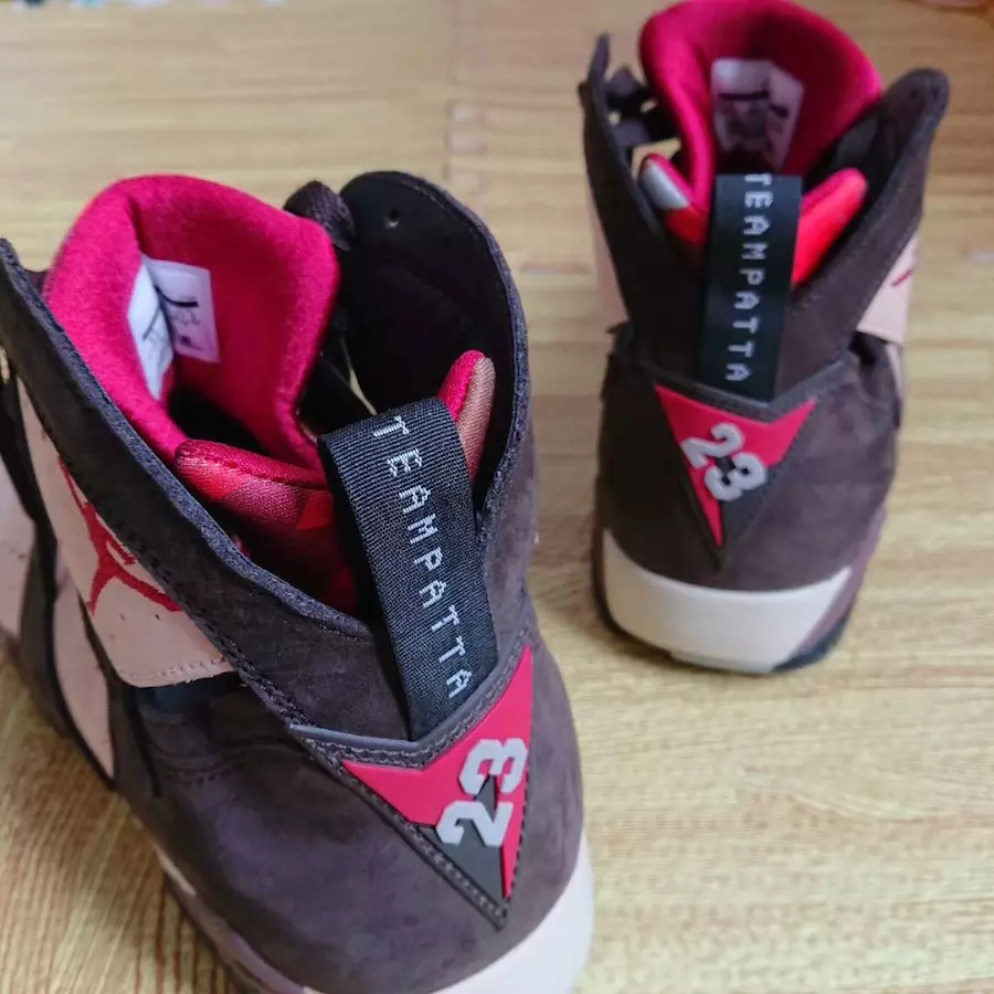 Patta Air Jordan 7 AT3375-200 Дата на издаване 2019 г