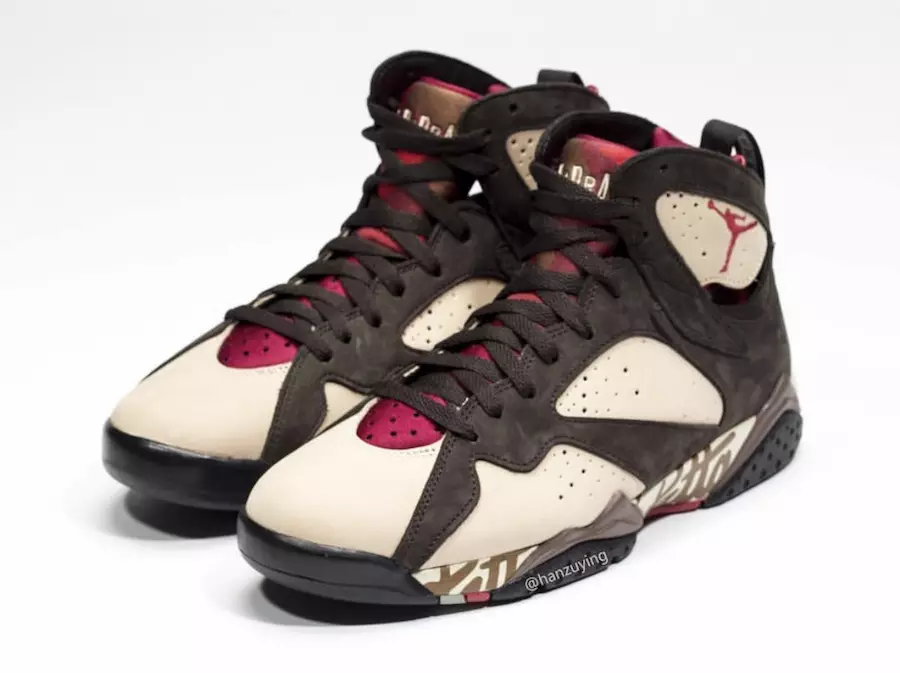 Patta Air Jordan 7 AT3375-200 Útgáfudagur