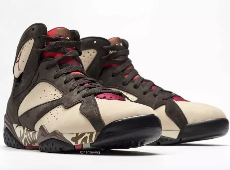 Дата на издаване на Patta Air Jordan 7 AT3375-200