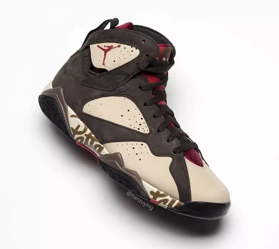 Patta Air Jordan 7 AT3375-200 Data lansării