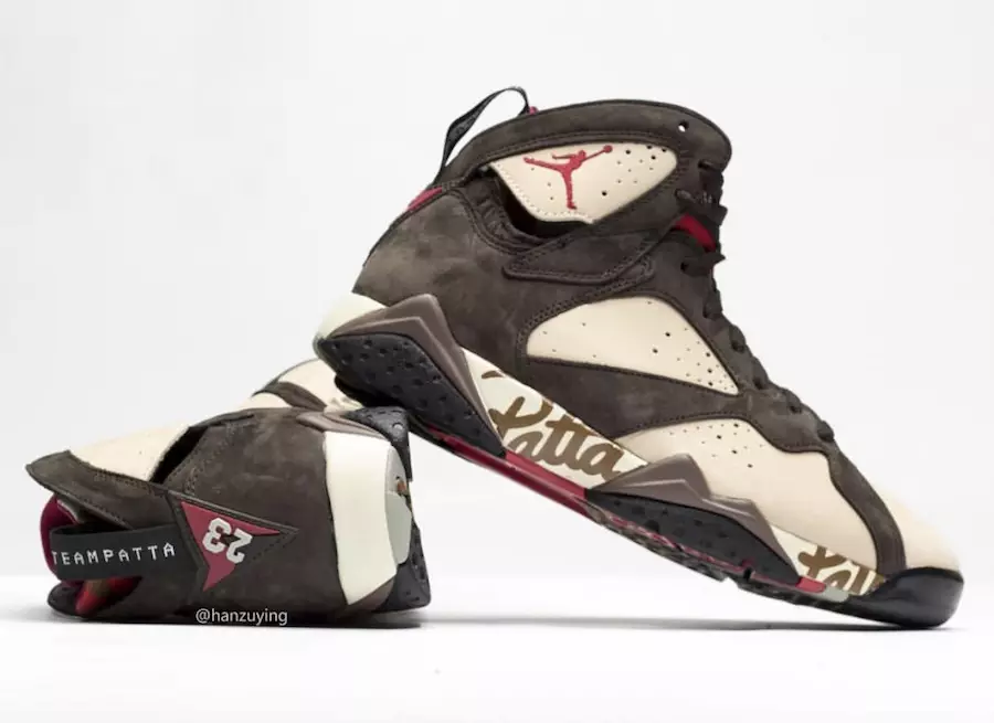 Patta Air Jordan 7 AT3375-200 Útgáfudagur