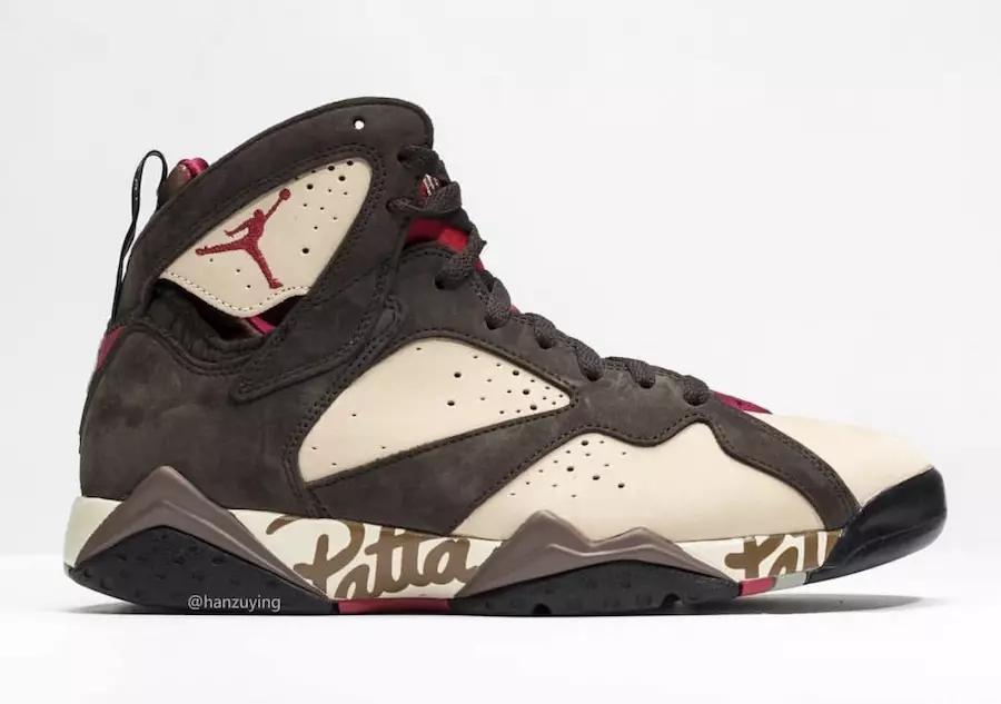 Patta Air Jordan 7 AT3375-200 Udgivelsesdato