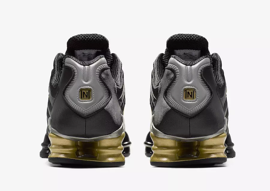 Neymar Nike Shox TL Black Gold BV1388-001 2019 Tarikh Tayangan