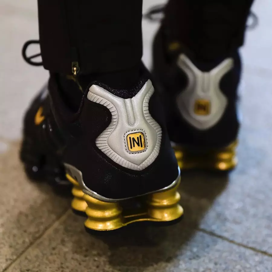 Neymar Nike Shox TL Black Gold BV1388-001 Udgivelsesdato