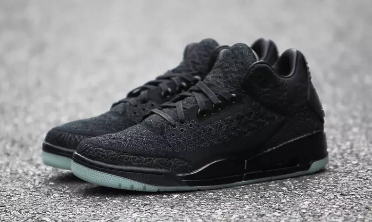 Air Jordan 3 Flyknit Black Glow in the Dark AQ1005-001 Data lansării