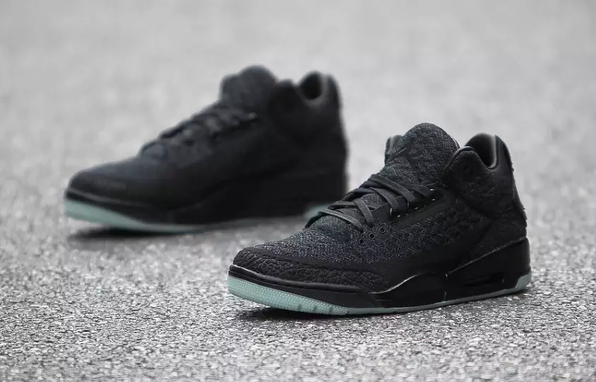 Датум на издавање Air Jordan 3 Flyknit Black Glow in the Dark AQ1005-001