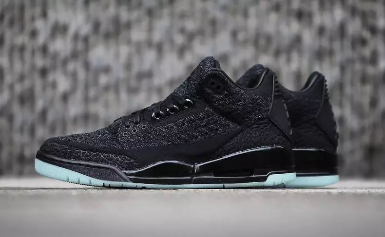 Air Jordan 3 Flyknit Black Glow in the Dark AQ1005-001 Թողարկման ամսաթիվ