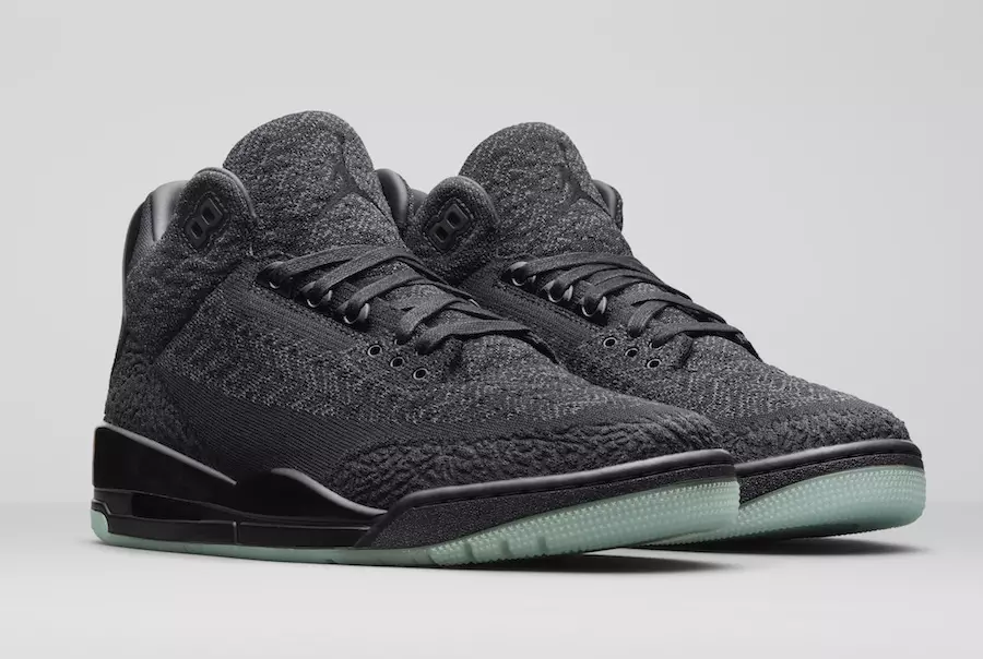 Air Jordan 3 Flyknit Preto AQ1005-001 Data de lançamento