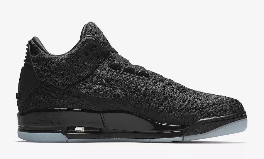 Дата выхода Air Jordan 3 Flyknit Black