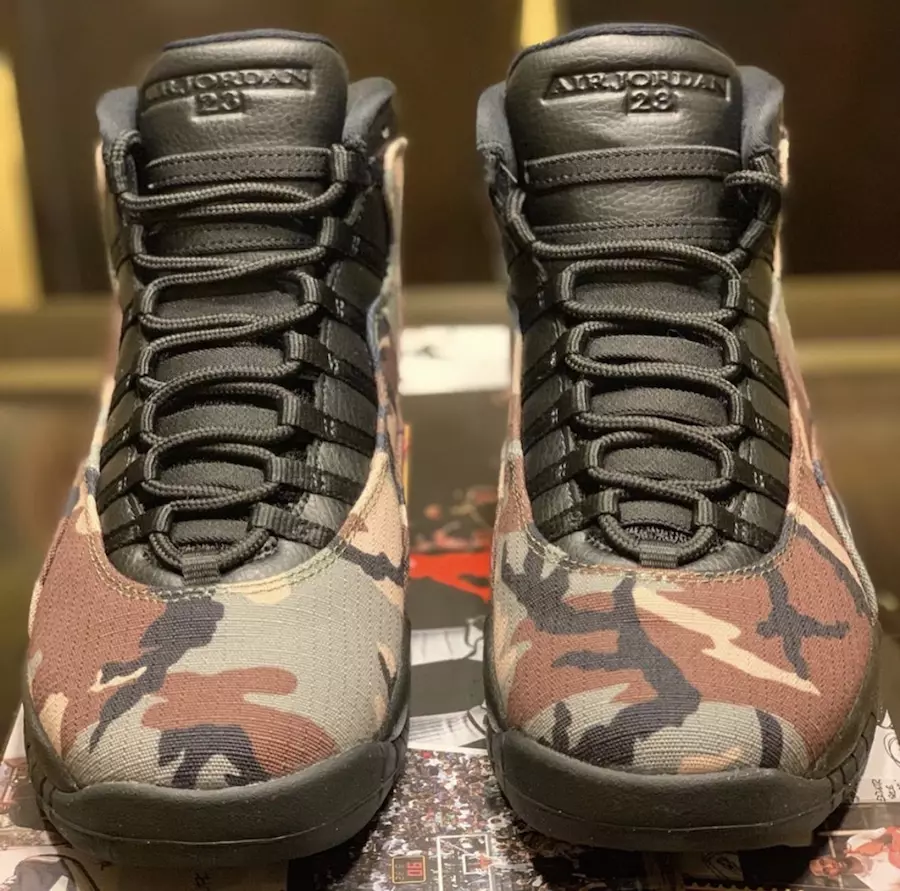 Air Jordan 10 Camo 310805-201 Data e Publikimit