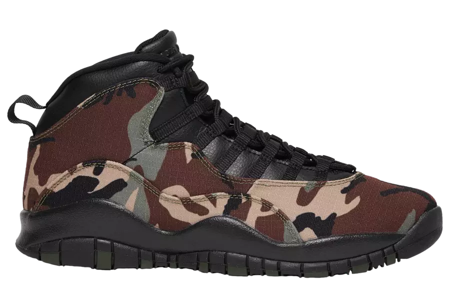 Air Jordan 10 Desert Camo 310805-201 Išleidimo data