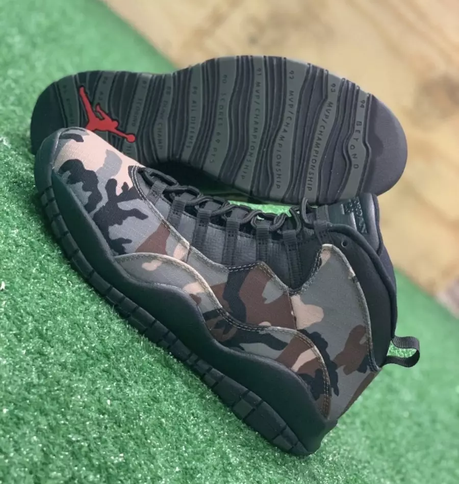 Дата выпуска Air Jordan 10 Desert Camo Black Light Chocolate 310805-201