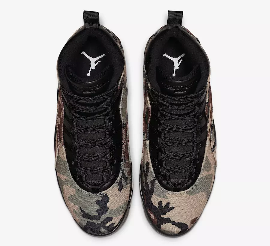 Air Jordan 10 Camo 310805-201 Чыгуу датасы баасы