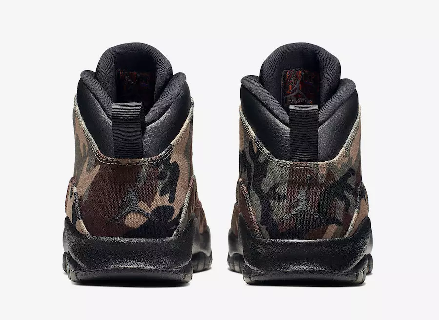 Air Jordan 10 Camo 310805-201 Шығарылған күні бағасы