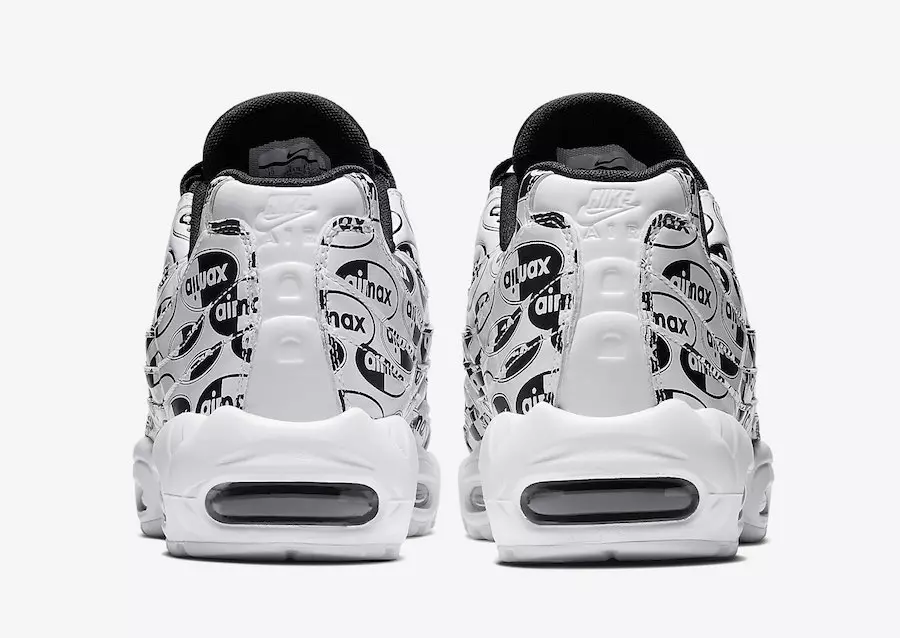 Nike Air Max 95 Premium White Black 538416-103 გამოშვების თარიღი