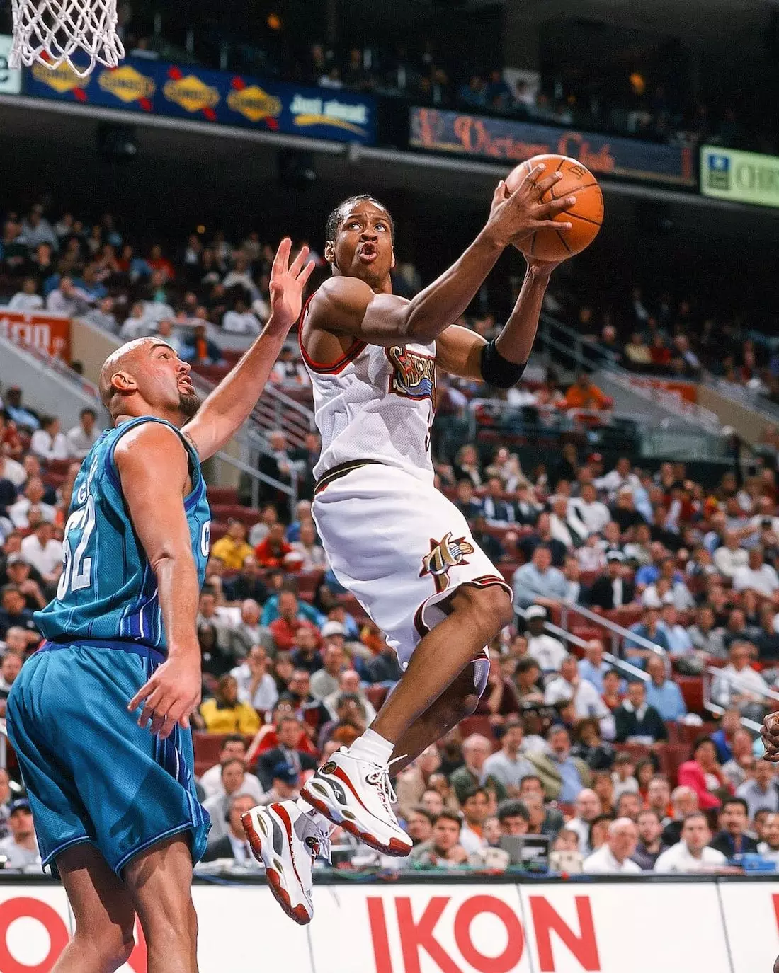 Allen Iverson Reebok Atsakymas 1 OG White Red