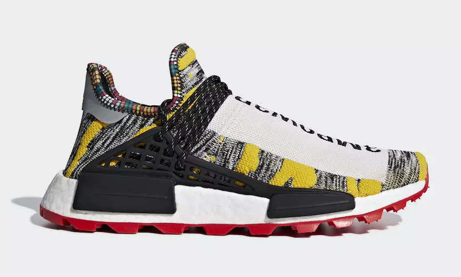 Pharrell adidas NMD Hu Trail Solar Pack BB9527 Utgivelsesdato Pris