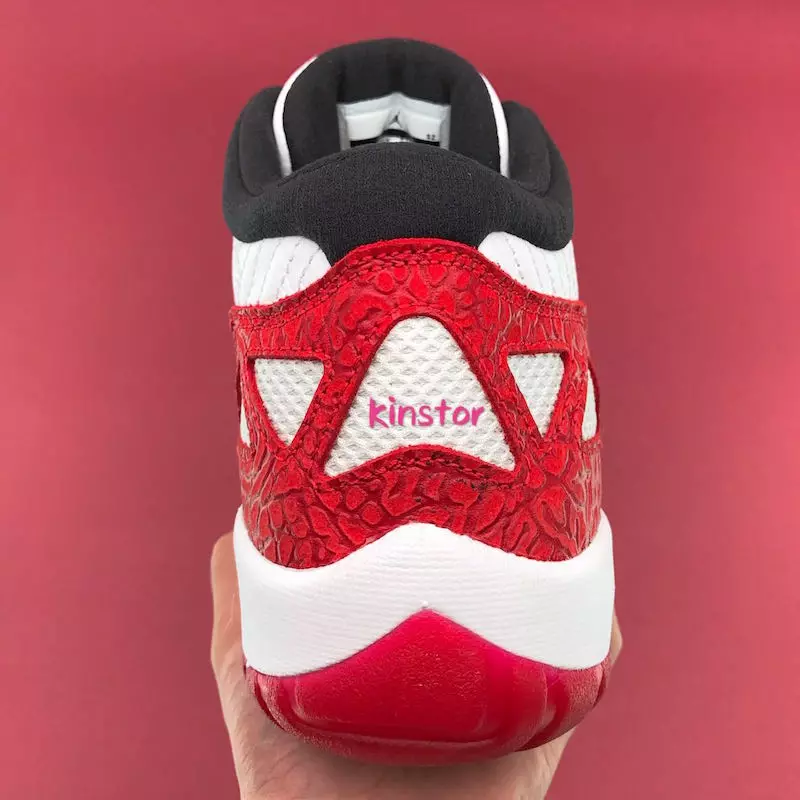 Air Jordan 11 Chini IE Moto Red White Kisigino