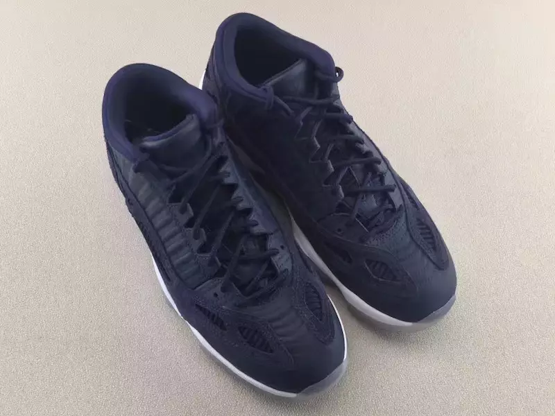 Air Jordan 11 Low IE Navy 2017 Дата на издаване Горе