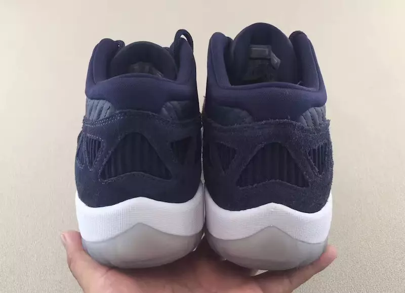 Tumit Tarikh Tayangan Air Jordan 11 Low IE Navy 2017