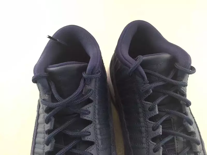 Air Jordan 11 Low IE Navy 2017 Erscheinungsdatum Zunge