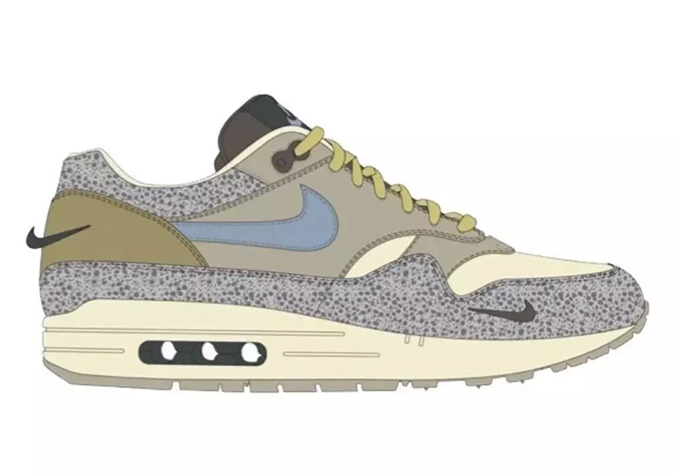 Nike Air Max 1 Safari 2022 julkaisupäivä