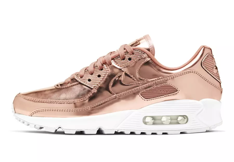 מארז מתכתי של Nike Air Max 90 Rose Gold