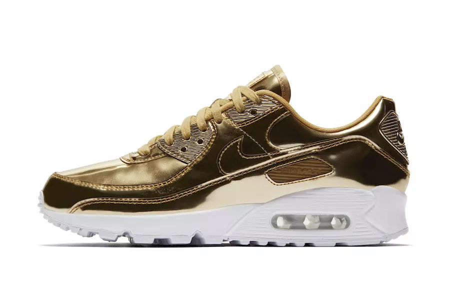 Nike Air Max 90 arany fémes csomag