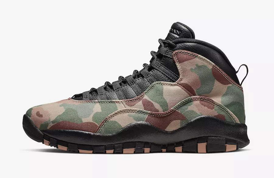 Date de sortie de la Air Jordan 10 Desert Camo 310805-200