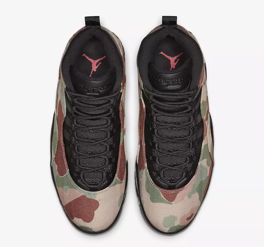 Air Jordan 10 Desert Camo 310805-200 Megjelenés dátuma