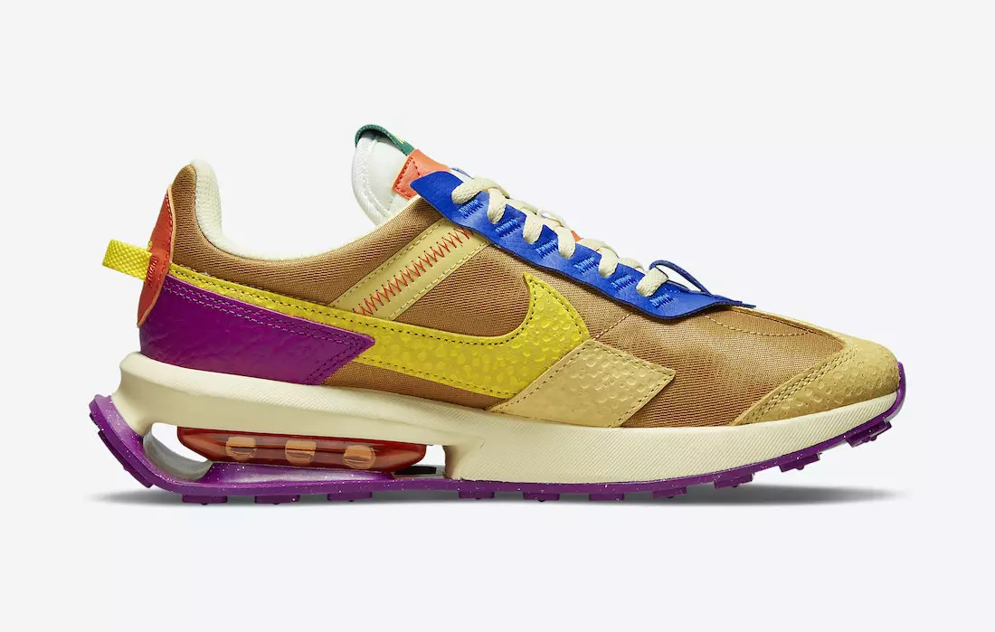 Nike Air Max Pre-Day Wheat Yellow Strike Red Plum Orange DO6716-700 Дата на издаване