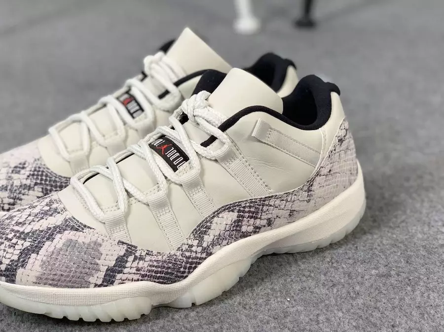 Air Jordan 11 Low Light Bone Snakeskin CD6846-002 Fecha de lanzamiento Precios