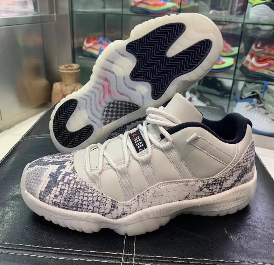 Air Jordan 11 Low Light Bone Snakeskin CD6846-002 Megjelenés dátuma