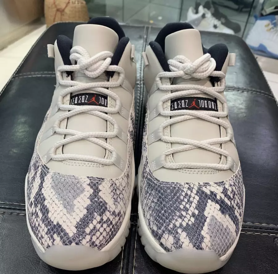 Air Jordan 11 Low Light Bone Snakeskin CD6846-002 Datum izdavanja