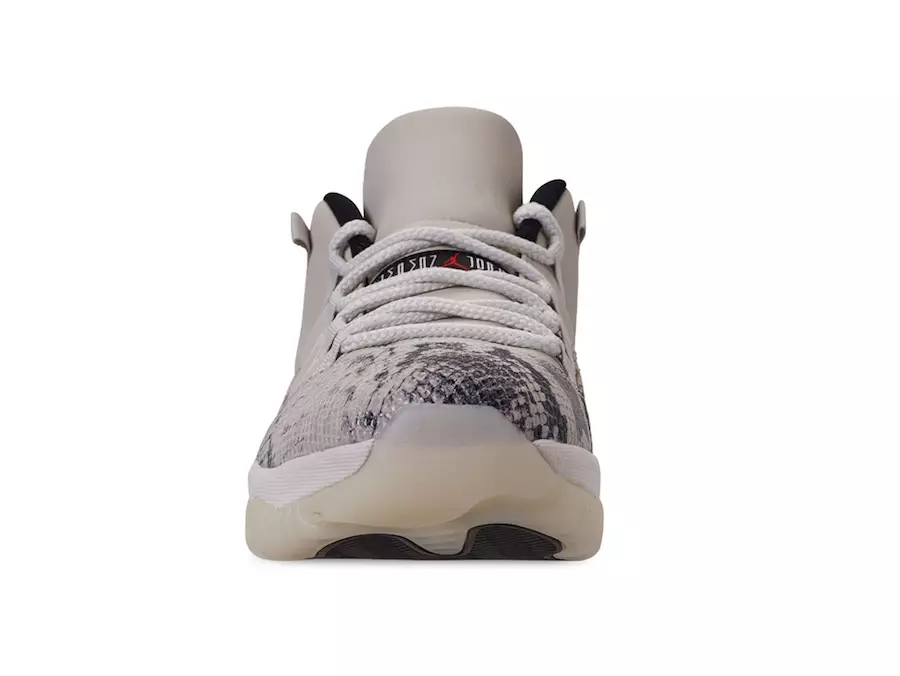 Air Jordan 11 Low Snakeskin Light Bone CD6846-002 ဖြန့်ချိသည့်နေ့ စျေးနှုန်း