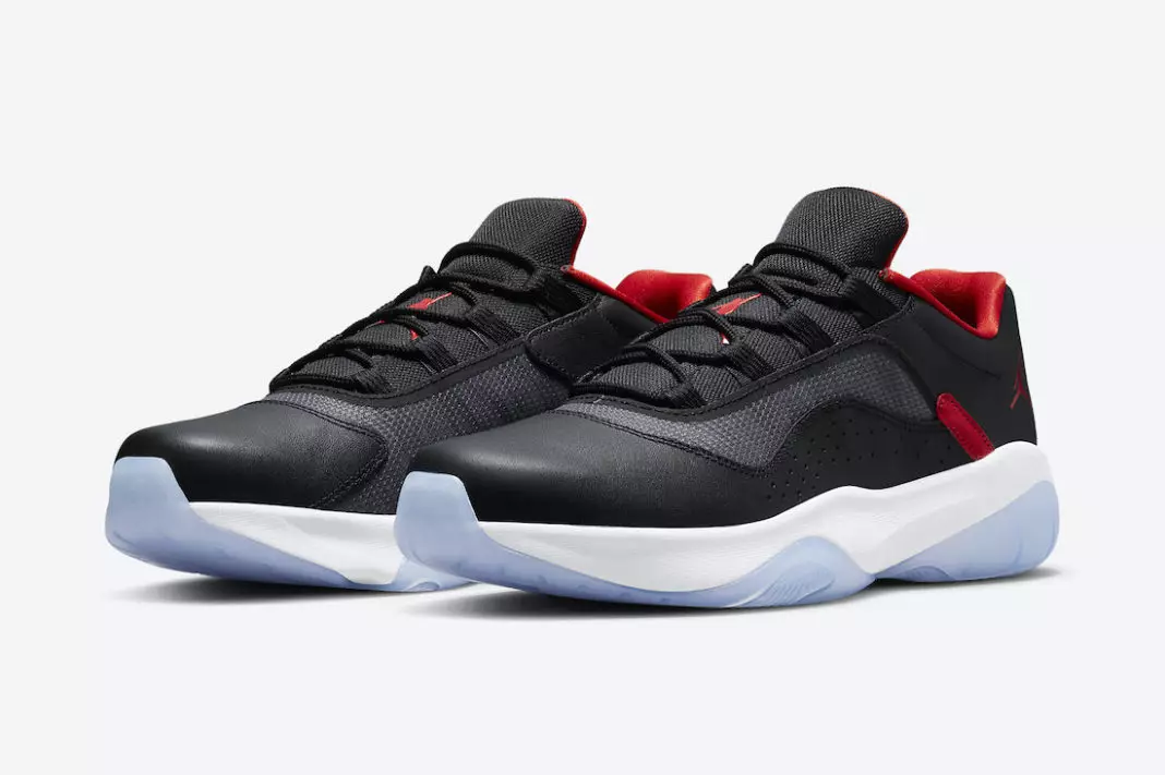 Air Jordan 11 CMFT Low Black Red White CW0784-006 Útgáfudagur