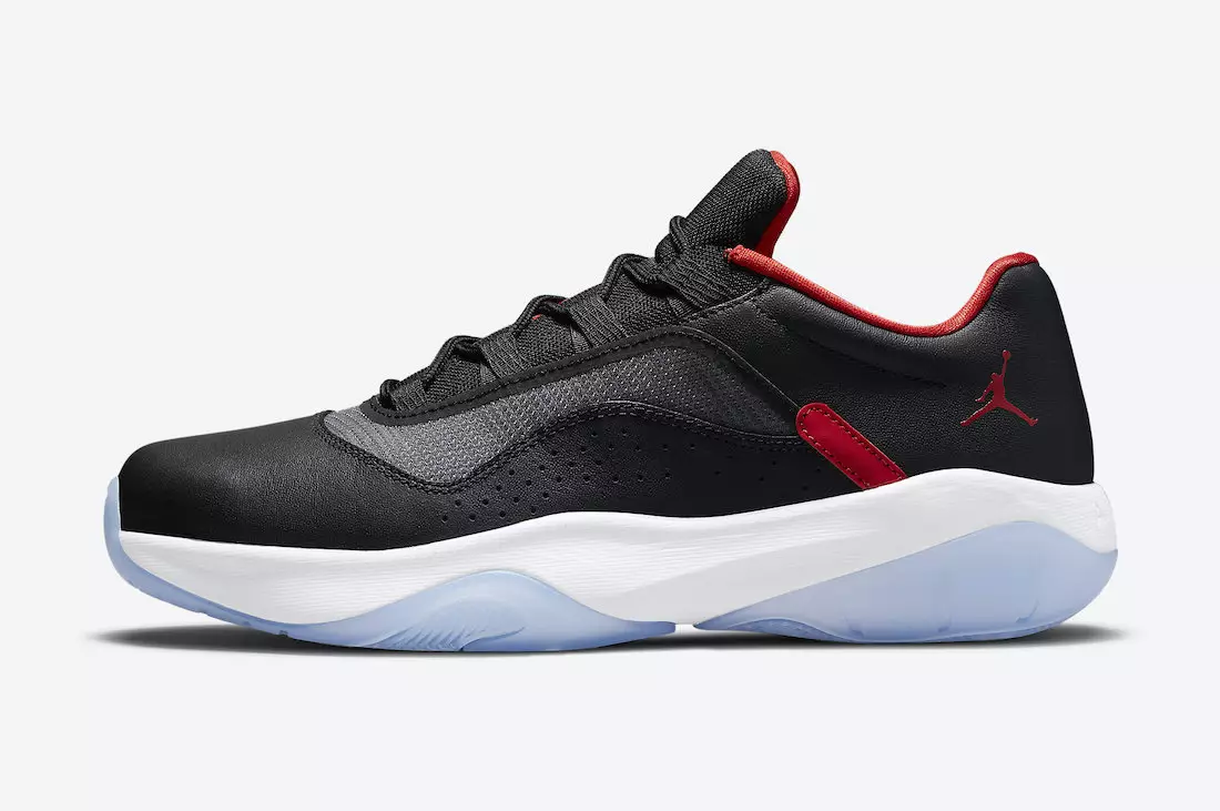 Air Jordan 11 CMFT Low Black Red White CW0784-006 Data ta 'Ħruġ