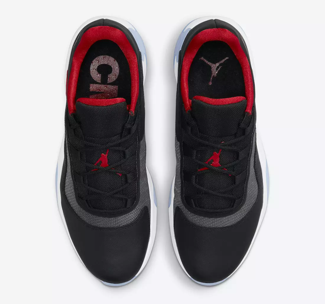 Air Jordan 11 CMFT Baixo Preto Vermelho Branco CW0784-006 Data de Lançamento