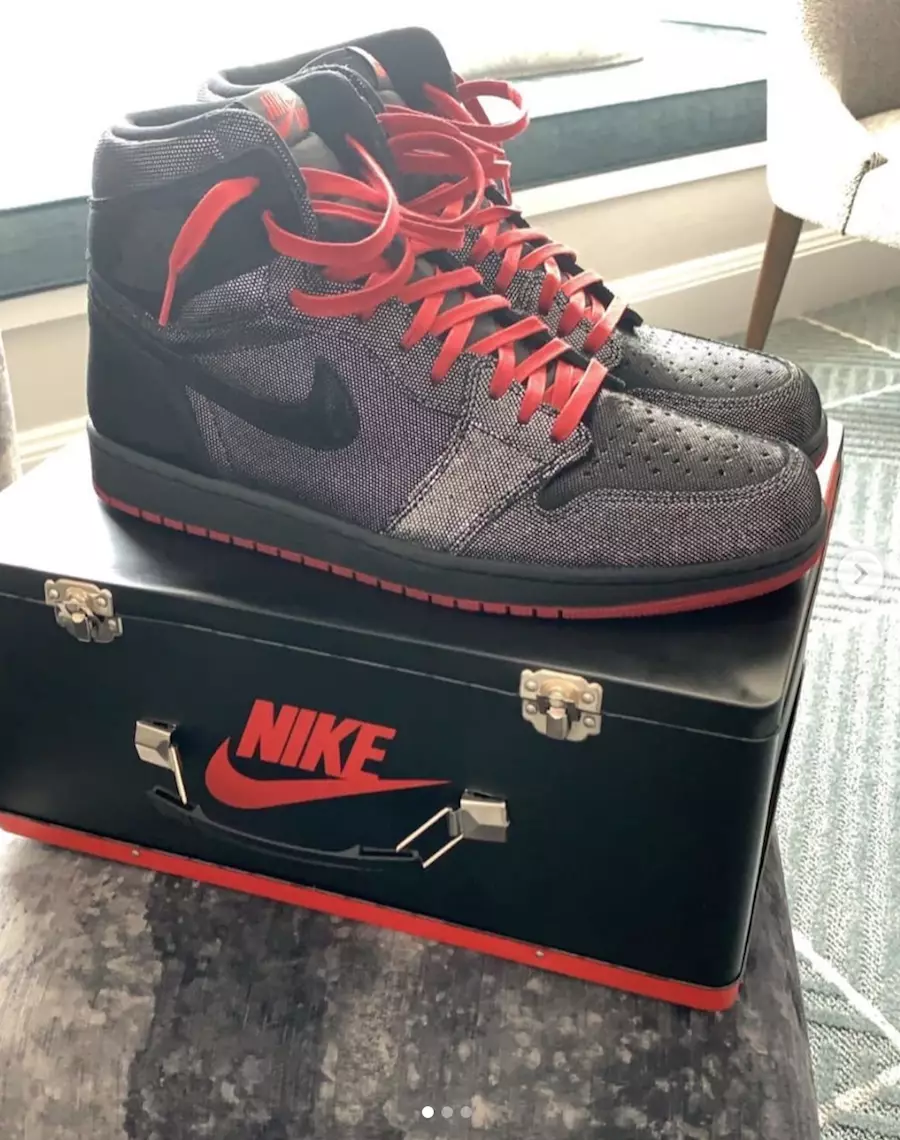 PJ Tucker Air Jordan 1 SP Gina Дата на издаване