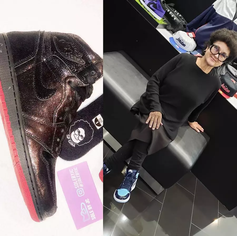 Air Jordan 1 SP Gina WMNS CD7071-001 Tanggal Rilis