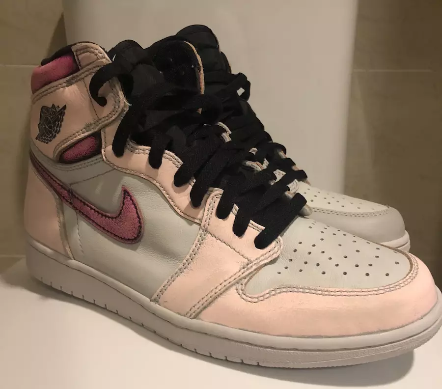 تاریخ انتشار Air Jordan 1 Light Bone Crimson Tint Hyper Pink CD6578-006